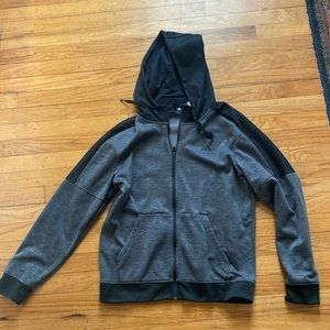 Adidas zip up like new hoodie